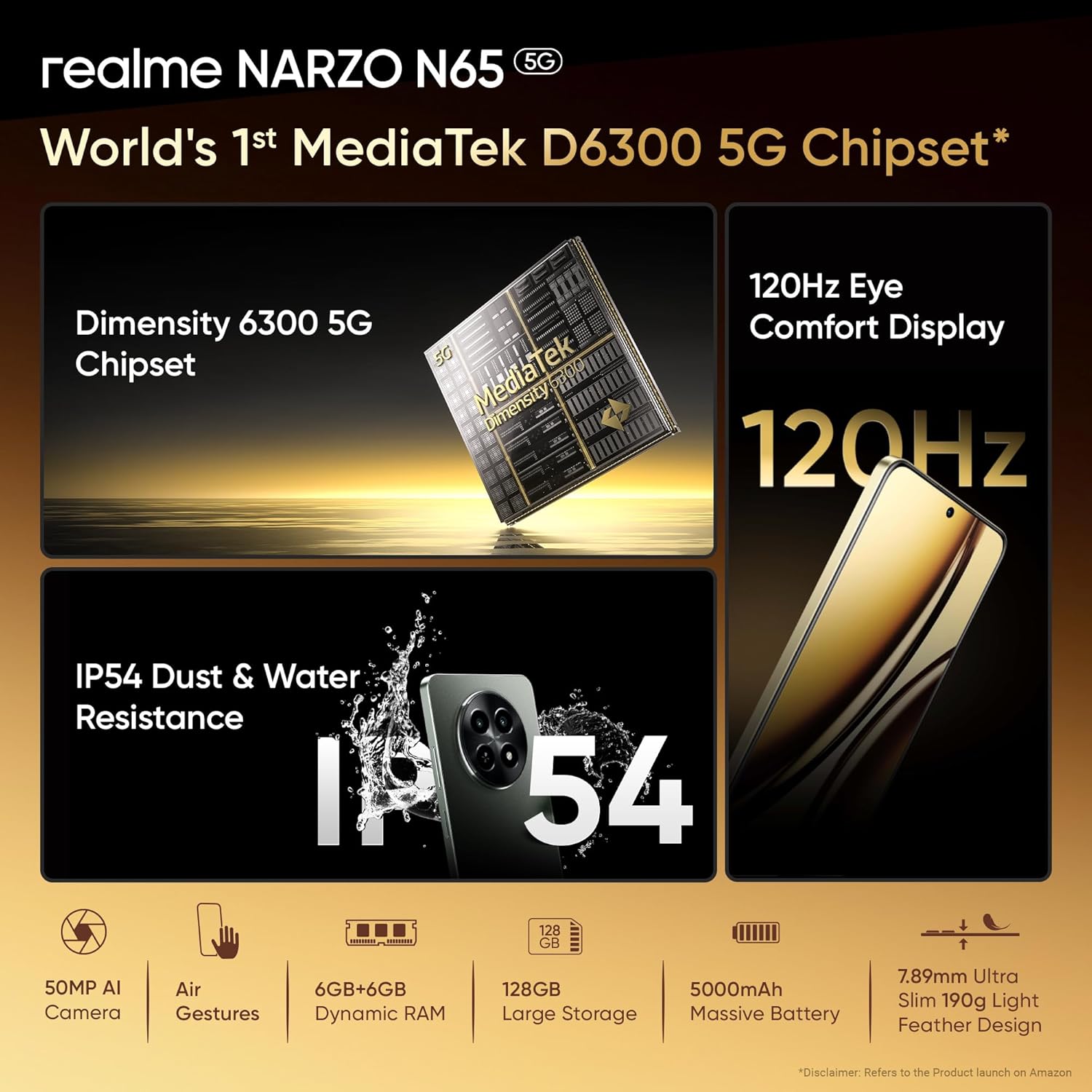 Realme Narzo N65 5G - Refurbished
