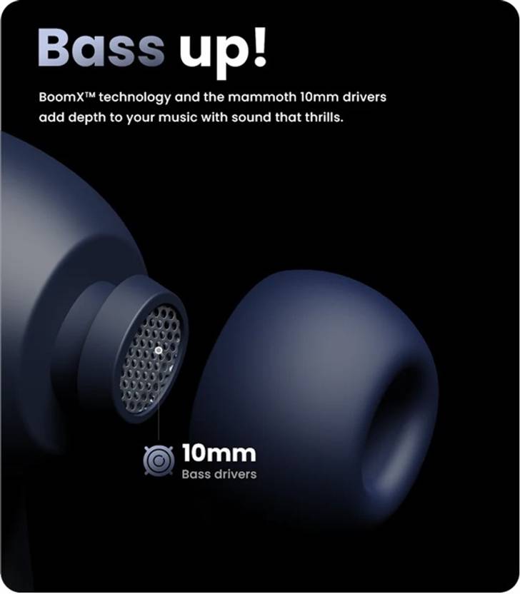 Boult x70 Bluetooth (White, In the Ear)