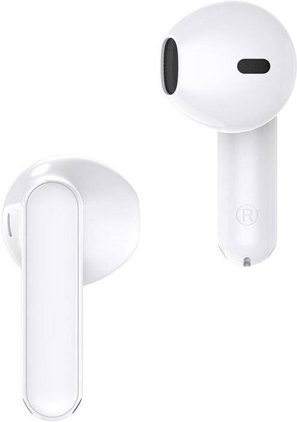 realme Buds T01 with 13mm Driver, AI ENC for Calls, BT 5.4 and upto 28 hours Playback Bluetooth  (White, True Wireless)