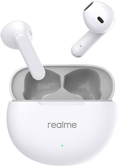 realme Buds T01 with 13mm Driver, AI ENC for Calls, BT 5.4 and upto 28 hours Playback Bluetooth  (White, True Wireless)