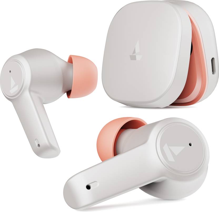 boAt Airdopes 411ANC with upto 17.5 Hours Playback and ASAP Charge Bluetooth  (Grey Hurricane, True Wireless)